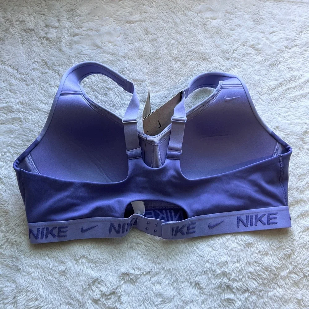 Nike Women's Indy Light Support Sports Bra Purple FD1068-533 Womens Size XL New